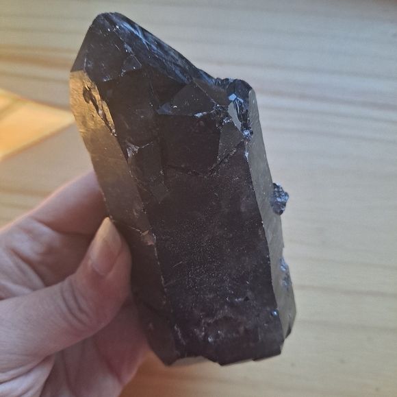 Double-terminated Smoky Quartz Crystal - Picture 3 of 7